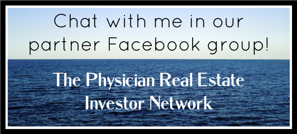 Link to the Physician Real Estate Investor Network Facebook group