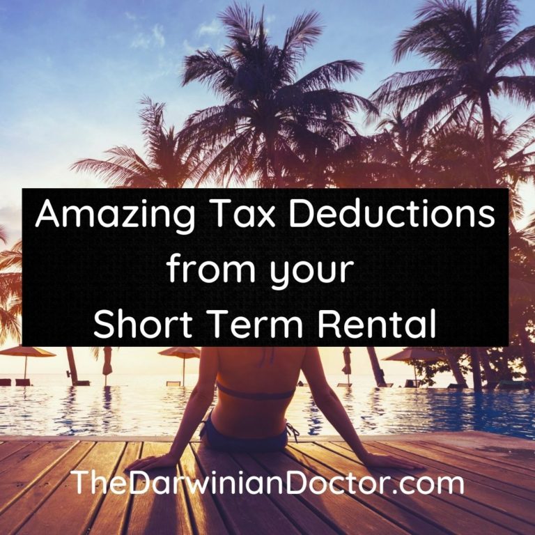 Amazing Tax Deductions From Your Short Term Rental The Darwinian Doctor